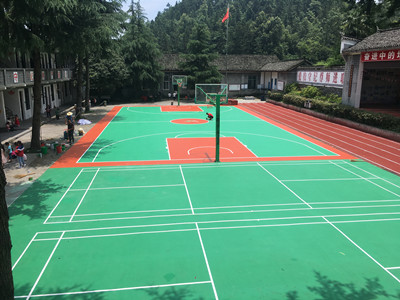 吉首凤凰县火炉坪小学硅pu羽毛球